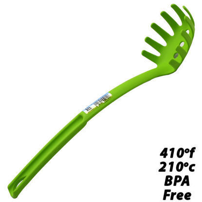 Picture of Pasta Spoon Light Green Plastic - Mintra