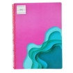 Image de Cahier Anglais 100 Feuilles 4 Lignes Couverture Plastique Fil 70 g - 381803-99