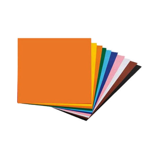 Picture of Orange Paper sheet 150gm 70x100cm - Folia