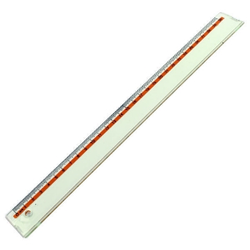 Zeige Details für Transparenter Kunststofflineal 30 cm - Ark 004 Bild von Transparenter Kunststofflineal 30 cm - Ark 004