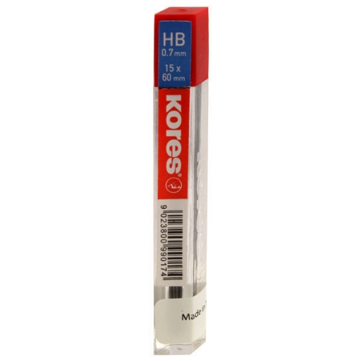 Picture of Mechanical pencil leads HB, 0.7, Kores 99017