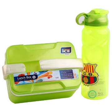 Zeige Details für Combo-Lunchbox + Wasserflasche Set - Ice Plast Bild von Combo-Lunchbox + Wasserflasche Set - Ice Plast