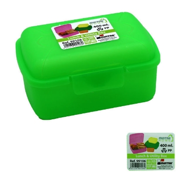 Zeige Details für Mittagessenbox grün 400 ml - Mintra 99106 Bild von Mittagessenbox grün 400 ml - Mintra 99106