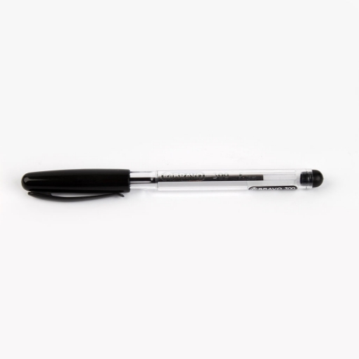 Image de Stylo à bille noir 0,7 mm - Bravo
