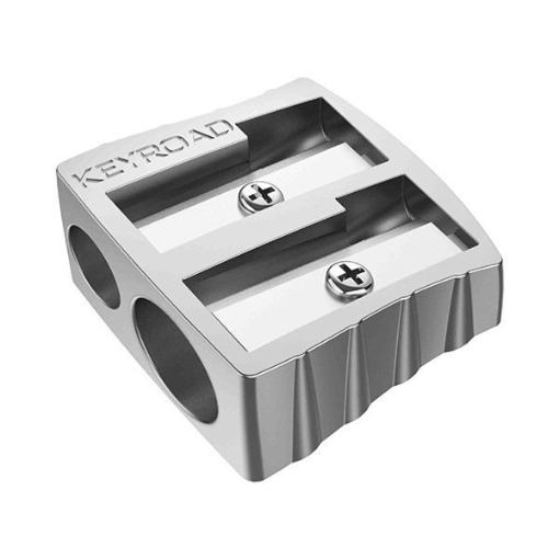 Bild von Metall-Anspitzer mit 2 Löchern und Metallklinge – Keyroad Modell KR971684