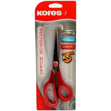 مقص مكتبي كورس21سم/8 Imagen de Tijeras de Oficina de Metal 21cm 8 kores Modelo 35210