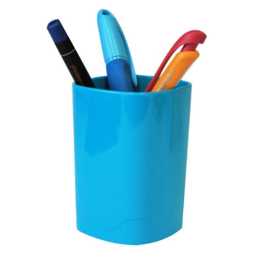 Picture of Pen Cup Round Shape made of plastic 150 g 7*10*10 cm - Ark