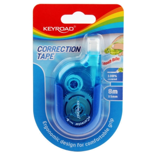 Image de Ruban Correcteur 5 mm × 8 m, 1 pièce sur carte - Keyroad Modèle KR971827