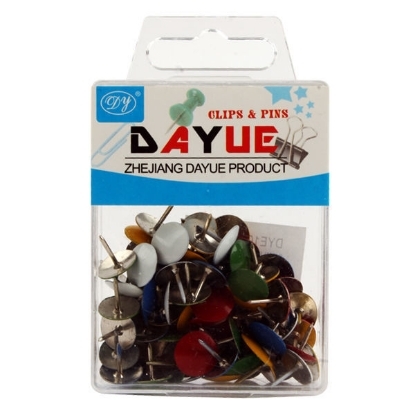 Picture of DYE021 علبة دبوس مكتب DAYUE ملون موديل