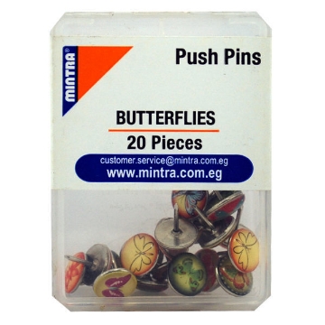 Zeige Details für 20-teiliges Set mit Stecknadeln für Pinnwände - Mintra 95479 Bild von 20-teiliges Set mit Stecknadeln für Pinnwände - Mintra 95479