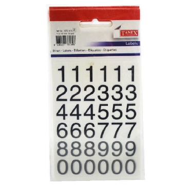 Zeige Details für استيكر تانيكس ارقام 36 قطعة 2ورقة موديل STC416  Bild von استيكر تانيكس ارقام 36 قطعة 2ورقة موديل STC416