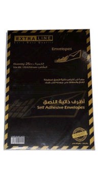 Show details for ظرف أبيض ذاتي اللصق ½ فلوسكاب 100 جرام 250 * 170 سم B5 – اكسترا لاين Picture of ظرف أبيض ذاتي اللصق ½ فلوسكاب 100 جرام 250 * 170 سم B5 – اكسترا لاين