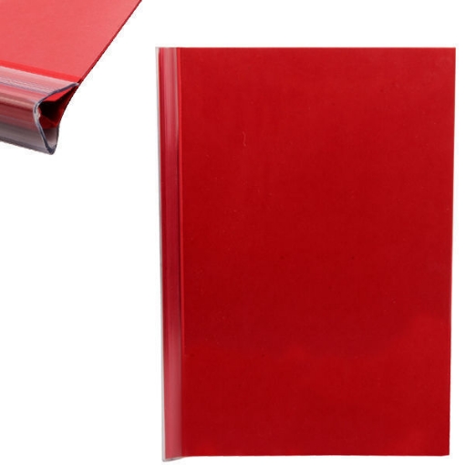 Picture of Red A4 Paper File 9.5mm Holds Up To 100 Sheets - Mintra 02301