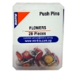 Picture of push Board pin flowers 20 pieces Mintra Model 95476