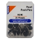 Show details for Mintra Office Pins Plastic Box - Pearl Metallic Black - 20 Pins Model 95653 Picture of Mintra Office Pins Plastic Box - Pearl Metallic Black - 20 Pins Model 95653