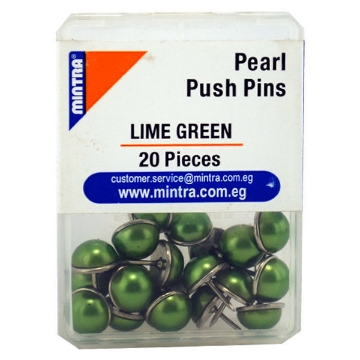 Zeige Details für Mintra Büropins Kunststoffbox - Perle Zitrongelb Grün - 20 Pins Modell 95663 Bild von Mintra Büropins Kunststoffbox - Perle Zitrongelb Grün - 20 Pins Modell 95663