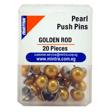 Zeige Details für Mintra Büropins Kunststoffbox - Perlmutt Metallic Gold - 20 Pins Modell 95657 Bild von Mintra Büropins Kunststoffbox - Perlmutt Metallic Gold - 20 Pins Modell 95657
