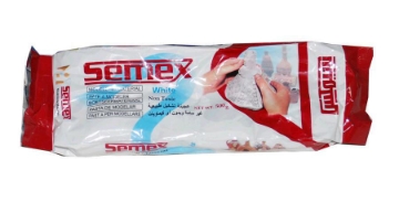Show details for Aswan Clay Bag 1/2 kg White - Semex Picture of Aswan Clay Bag 1/2 kg White - Semex