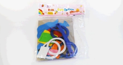 Picture of Glasses Pack For Kids with Foam Shapes in Multiple Colors