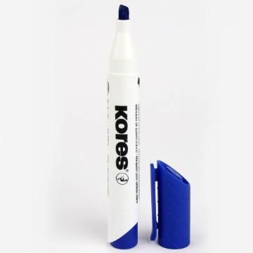 Zeige Details für Whiteboard-Marker - Meißel Blau Kores Modell 20853 Bild von Whiteboard-Marker - Meißel Blau Kores Modell 20853
