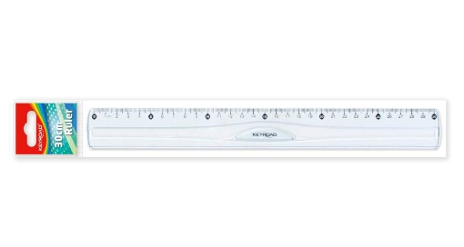 Imagen de Reglas de plástico 30 cm Modelo Keyroad KR971050