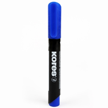 Zeige Details für Marker Pen - Rund Blau Kores Modell 20933. Bild von Marker Pen - Rund Blau Kores Modell 20933.