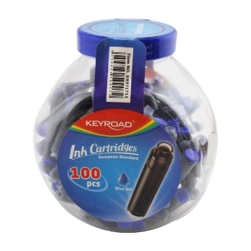 Mostrar detalles de Cartucho de Tinta Azul 100 Piezas - KEYROAD KR971711 Imagen de Cartucho de Tinta Azul 100 Piezas - KEYROAD KR971711