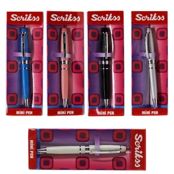 Zeige Details für Mini Click Kugelschreiber Multicolor - Scrikss 71868 Bild von Mini Click Kugelschreiber Multicolor - Scrikss 71868
