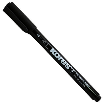 显示明细 马克笔 - 细尖 黑色 Kores 22100型号 图片 马克笔 - 细尖 黑色 Kores 22100型号