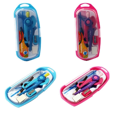 Mostrar detalles de Compás de geometría y otras herramientas, Modelo KeyRoad KR971488 Imagen de Compás de geometría y otras herramientas, Modelo KeyRoad KR971488