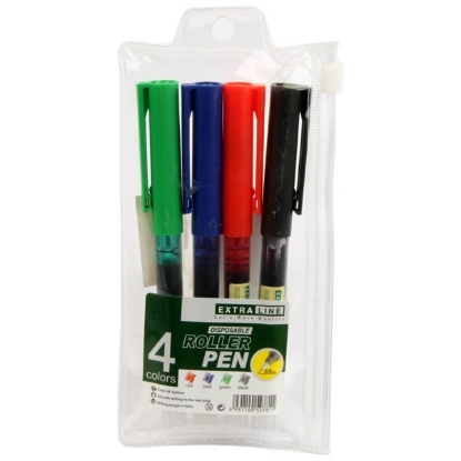 Picture of Roller pen 4 Colors Extra line Model 2149D