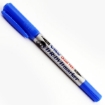 Picture of CD Marker Pen, Double Head 2 Tip (1 mm + 0.4 mm) Blue Color Made of Plastic - Art Line