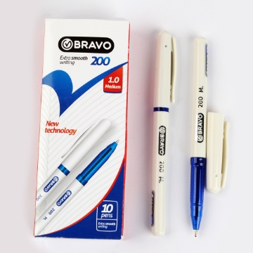 Zeige Details für Kugelschreiber 1 mm Blau - Bravo 200 Bild von Kugelschreiber 1 mm Blau - Bravo 200
