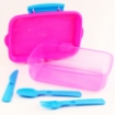 Picture of Lunch Box Fresh Box 1.3L Spoon, Fork and Knife Fork Max Plast Model 009