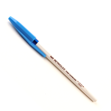 Zeige Details für Französischer Kugelschreiber Blau – Reynolds 045 Bild von Französischer Kugelschreiber Blau – Reynolds 045