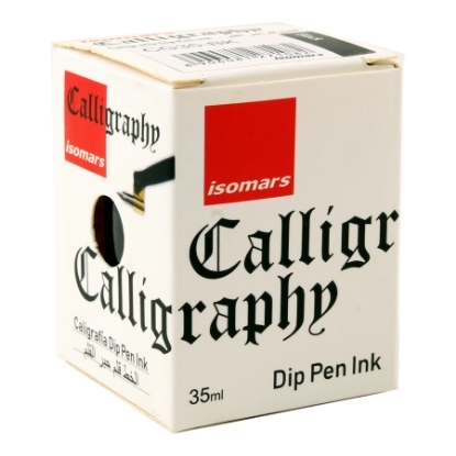 Picture of Calligraphy ink bottle Black 35 ml Isomars model CG35BK