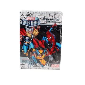 Show details for Super Heroes Coloring Book Picture of Super Heroes Coloring Book