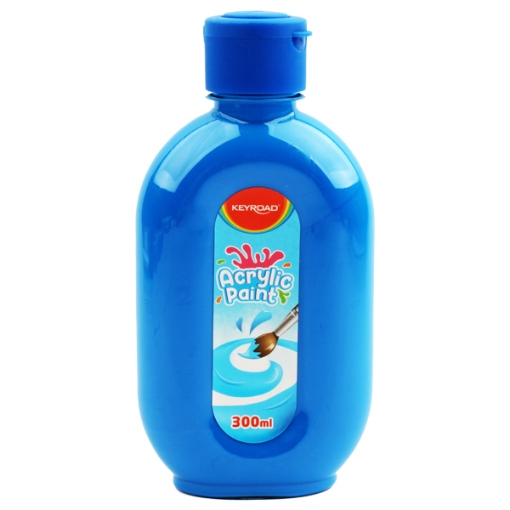 Image de Acrylique Couleur Bleue (300ml) Modèle Keyroad KR972189