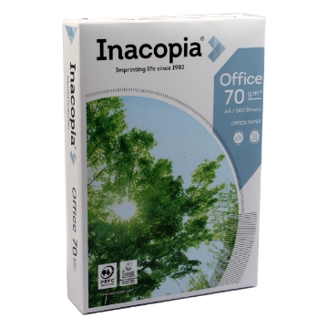 Zeige Details für 500 Blatt A4 70 g/m² Fotokopierpapier Pack - Inacopia Office Bild von 500 Blatt A4 70 g/m² Fotokopierpapier Pack - Inacopia Office