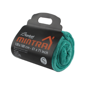 Show details for Microfiber Blanket 180 x 130 cm Light Green Mintra Picture of Microfiber Blanket 180 x 130 cm Light Green Mintra