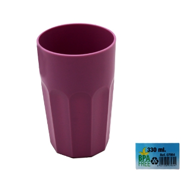 Mostrar detalles de Vaso de plástico irrompible modelo Mintra 7954 Imagen de Vaso de plástico irrompible modelo Mintra 7954