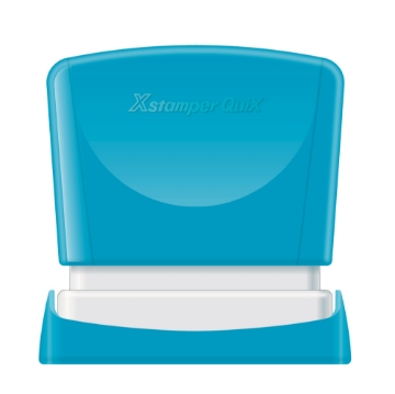Show details for ختم أوتوماتيك ضاغط بالسيريل أزرق 11× 40ملم –  X stamper- Q10 Picture of ختم أوتوماتيك ضاغط بالسيريل أزرق 11× 40ملم –  X stamper- Q10