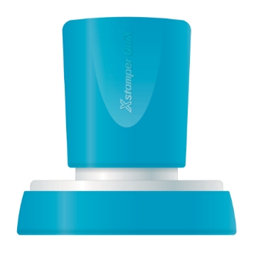 Zeige Details für Runder automatischer kyrillischer Stempel, blau 38 mm – X Stempel Q53 Bild von Runder automatischer kyrillischer Stempel, blau 38 mm – X Stempel Q53