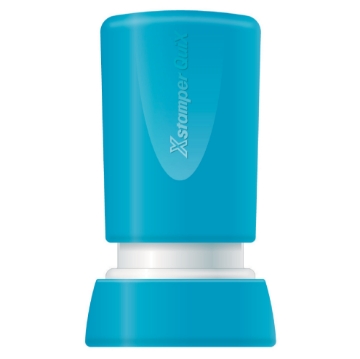 Zeige Details für Runder automatischer kyrillischer Stempel, rot 38 mm – X stamper Q53 Bild von Runder automatischer kyrillischer Stempel, rot 38 mm – X stamper Q53