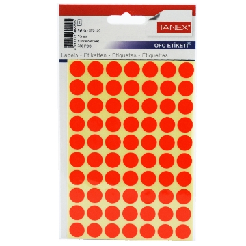 Show details for HANDWRITING LABEL TANEX FUSHCIA ROUNDED 13 MM 5 SHEETS A5 / 70 MODEL OFC-129 Picture of HANDWRITING LABEL TANEX FUSHCIA ROUNDED 13 MM 5 SHEETS A5 / 70 MODEL OFC-129