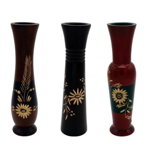 Picture of Wooden vase Forms Thailndy  Model THA19