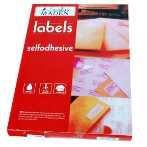 Picture of Computer Labels, 11 * 39 mm, A4 Paper / 189 Labels - Madden