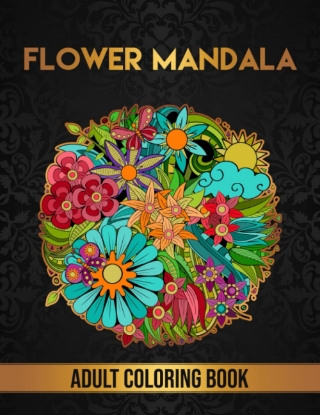 Picture of كتاب تلوين Flower Mandalas 