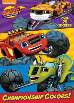 Zeige Details für Malbuch Blaze Meisterschaftsfarben Nickelodeon Bild von Malbuch Blaze Meisterschaftsfarben Nickelodeon