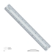 Mostrar detalles de Regla Plástica Transparente 30 cm - Ark 570 Imagen de Regla Plástica Transparente 30 cm - Ark 570